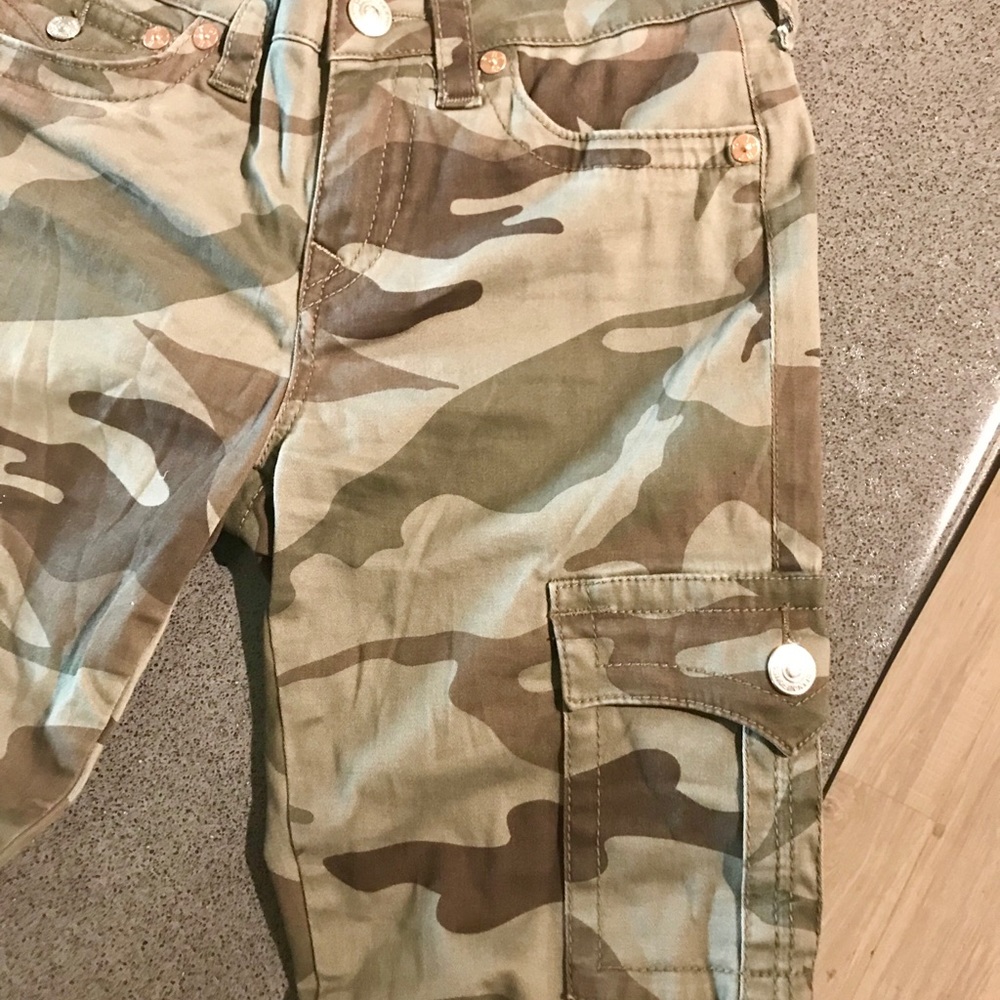 True Religion stretch camo authentic